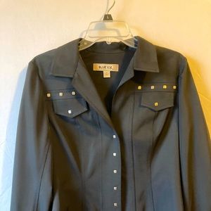 Blue Ice Black Light weight Jacket